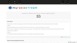 
                            3. MyRadioStream - User Area - MyRadioStream.com