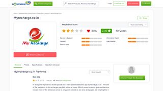 
                            6. MYRECHARGE.CO.IN - Reviews | online | Ratings | Free