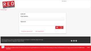 
                            3. MyRED - Please Log In - RED Driving School