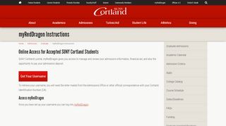 
                            4. myRedDragon Instructions - SUNY Cortland