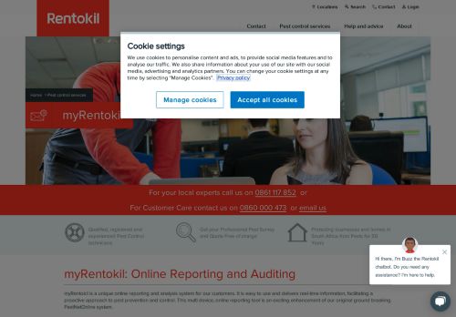 
                            12. Myrentokil - Online Reporting for Pest Control | Rentokil