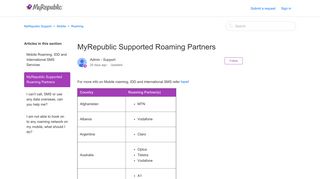 
                            6. MyRepublic Supported Roaming Partners – MyRepublic Support