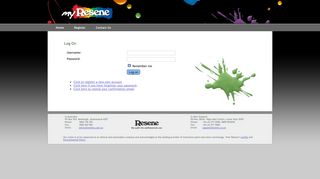 
                            1. myResene: Secure Customer Portal