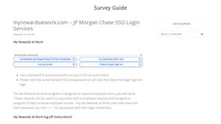
                            3. myrewardsatwork.com - JP Morgan Chase SSO Login Services ...