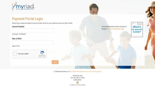 
                            4. Myriad Payment Portal: Login