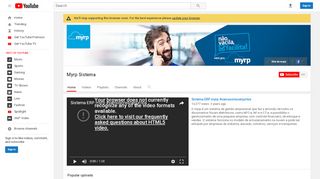 
                            4. Myrp Sistema - YouTube