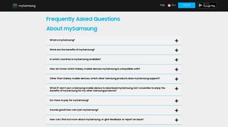 
                            5. mySamsung - FAQ - Samsung Apps