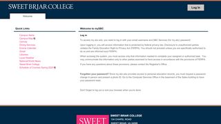 
                            11. my.sbc.edu - log in - Sweet Briar College