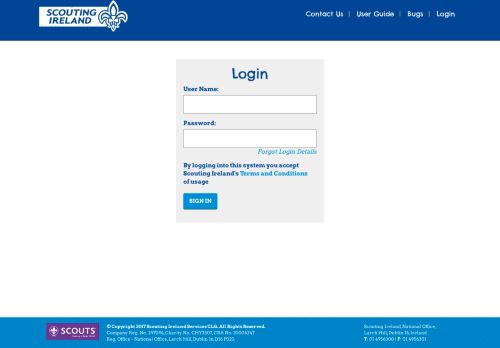 
                            1. myScout Login - Scouting Ireland