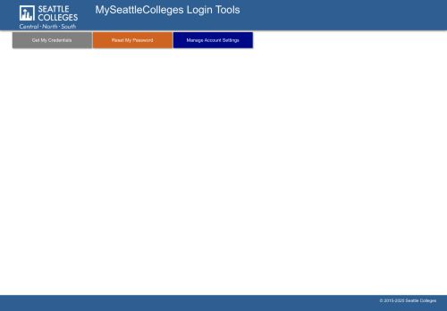 
                            8. MySeattleColleges Login: Welcome