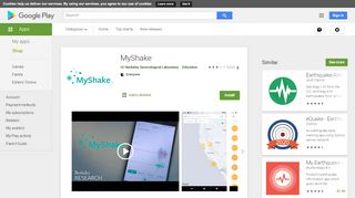
                            13. MyShake – Apps bei Google Play
