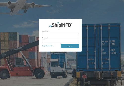 
                            2. myShipINFO - Small Parcel, Freight Audit - Cost Visibility