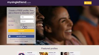 
                            11. MySingleFriend - Online Dating - Home Page