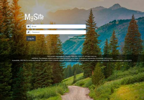 
                            8. Mysite Account Login - IresIs