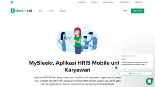 
                            5. MySleekr, Aplikasi HRIS Mobile Karyawan | Sleekr HR