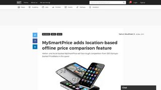 
                            9. MySmartPrice adds location-based offline price comparison ...