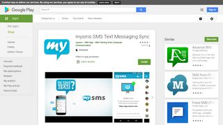 
                            6. mysms SMS Text Messaging Sync - Apps on Google Play
