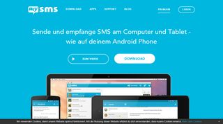 
                            3. mysms - SMS vom Computer, Tablet und Smartphone