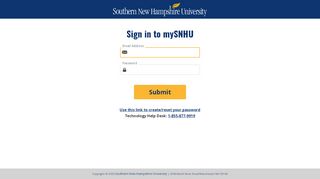 
                            2. mySNHU Login - Southern New Hampshire University