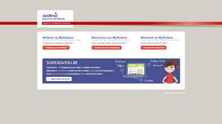 
                            9. MySodexo.be - Sodexo Card Extranet