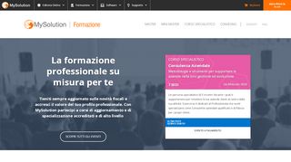 
                            3. MySolution - Formazione