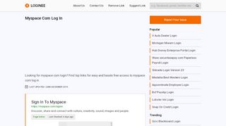 
                            7. Myspace Com Log In
