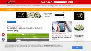 
                            1. MySpace, StudiVz, Lokalisten: Lokalisten – Langsamer, aber sicherer ...