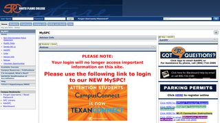 
                            1. MySPC - South Plains College
