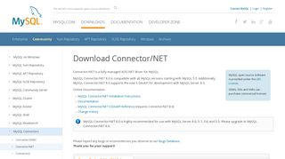
                            9. MySQL :: Download Connector/NET