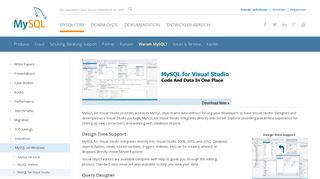 
                            10. MySQL :: MySQL for Visual Studio