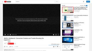 
                            5. MySQL Workbench: Connection Creation and Trouble Shooting (for ...