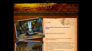 
                            5. Myst Online: Uru Live - Create Your Account
