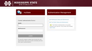 
                            11. myState - Mississippi State University