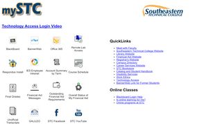 
                            6. MySTC - Southeastern Technical College