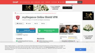 
                            4. mySteganos Online Shield VPN - Download - CHIP