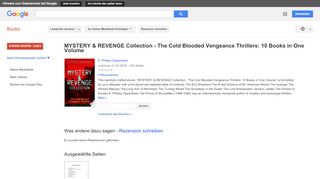 
                            8. MYSTERY & REVENGE Collection – The Cold Blooded Vengeance Thrillers: ...