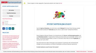 
                            12. Mystery Shopper in Jena gesucht! - Thüringen