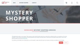 
                            8. Mystery Shopper - internationalservicecheck.com