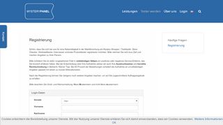 
                            6. Mystery Shopper Registrierung - MYSTERYPANEL