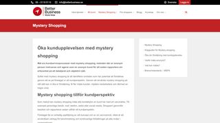 
                            4. Mystery Shopping - Better Business | Better Business