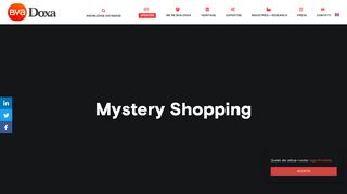 
                            8. Mystery Shopping | Doxa