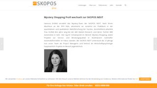 
                            5. Mystery Shopping Profi wechselt zur SKOPOS NEXT - SKOPOS GROUP
