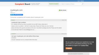 
                            4. mysteryptc.com Complaints