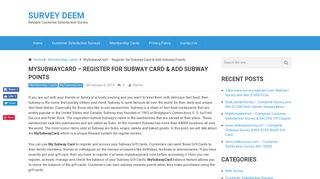 
                            12. MySubwayCard - Register for Subway Card & Add Subway Points ...
