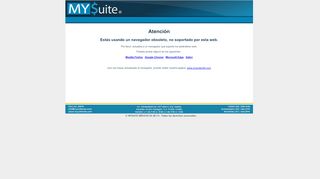 
                            1. MYSUITE. Factura Electrónica. En línea contigo.