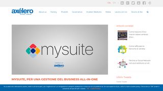 
                            3. mysuite, per una gestione del business all-in-one | axélero