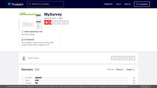 
                            11. MySurvey Reviews | Read Customer Service Reviews of www ...