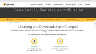 
                            1. MySymantec - Symantec Support