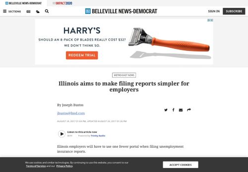 
                            9. MyTax Illinois to handle IDES unemployment filings | Belleville News ...