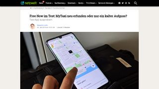 
                            6. myTaxi im Test: So gut schlägt sich der Branchenprimus in der Praxis ...